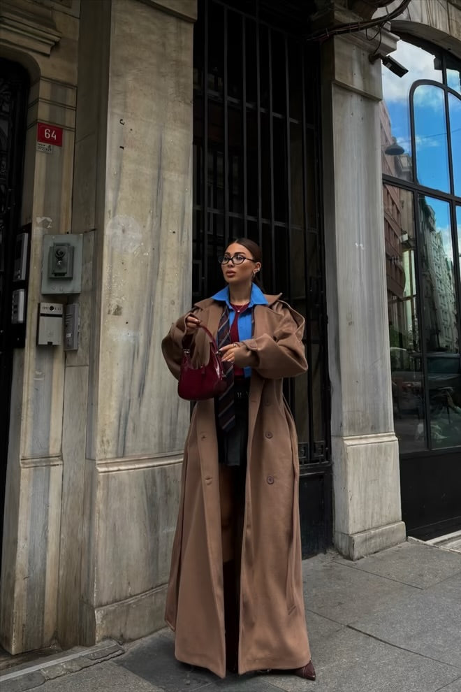 Elegant - Breasted Jas