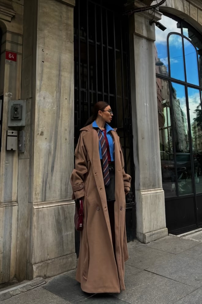 Elegant - Breasted Jas