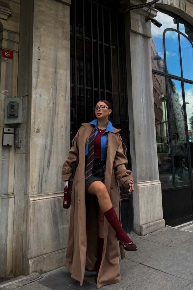 Elegant - Breasted Jas