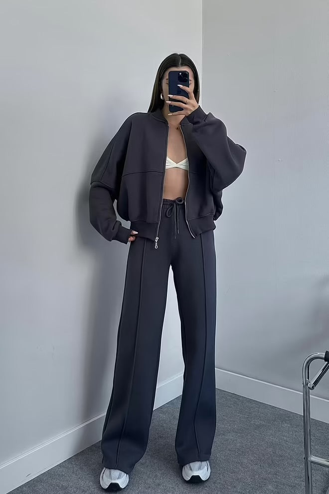 Antraciet Trainingspak Set