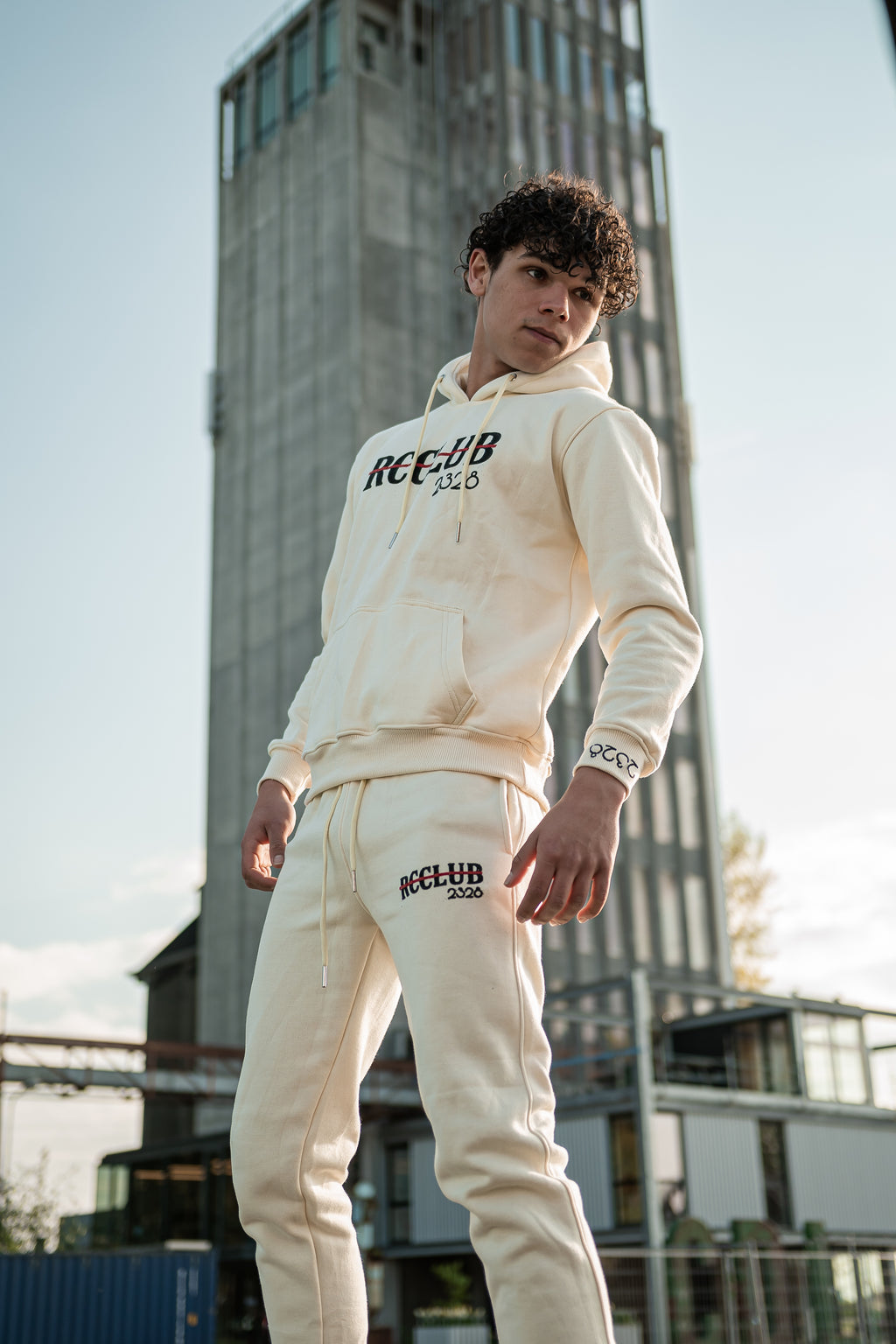 RCCLUBX Velvet Tracksuit (Beige)